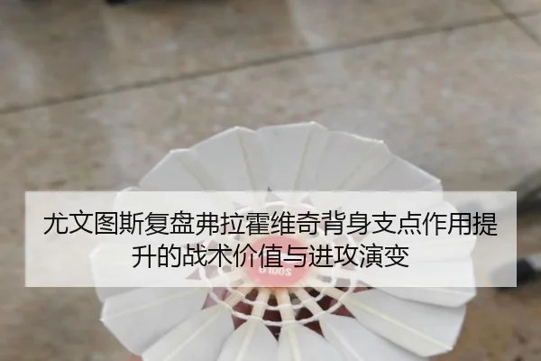 尤文图斯复盘弗拉霍维奇背身支点作用提升的战术价值与进攻演变